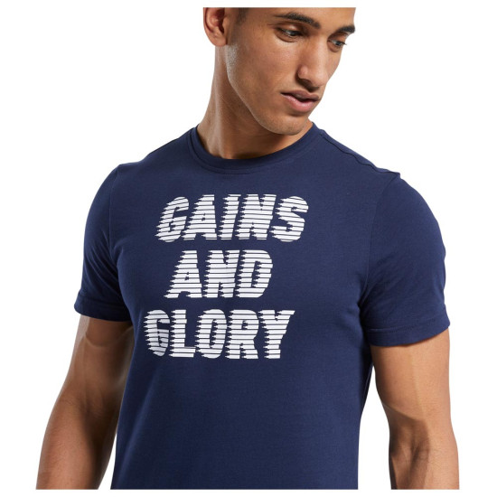 Reebok Ανδρική κοντομάνικη μπλούζα